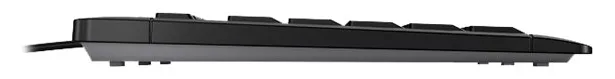 Cherry STREAM KEYBOARD - Tastatur - USB - TL: Französisch, AZERTY - schwarz, Ansicht 2