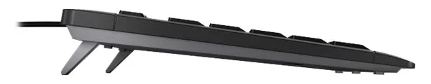 Cherry STREAM KEYBOARD - Tastatur - USB - TL: Französisch, AZERTY - schwarz, Ansicht 3