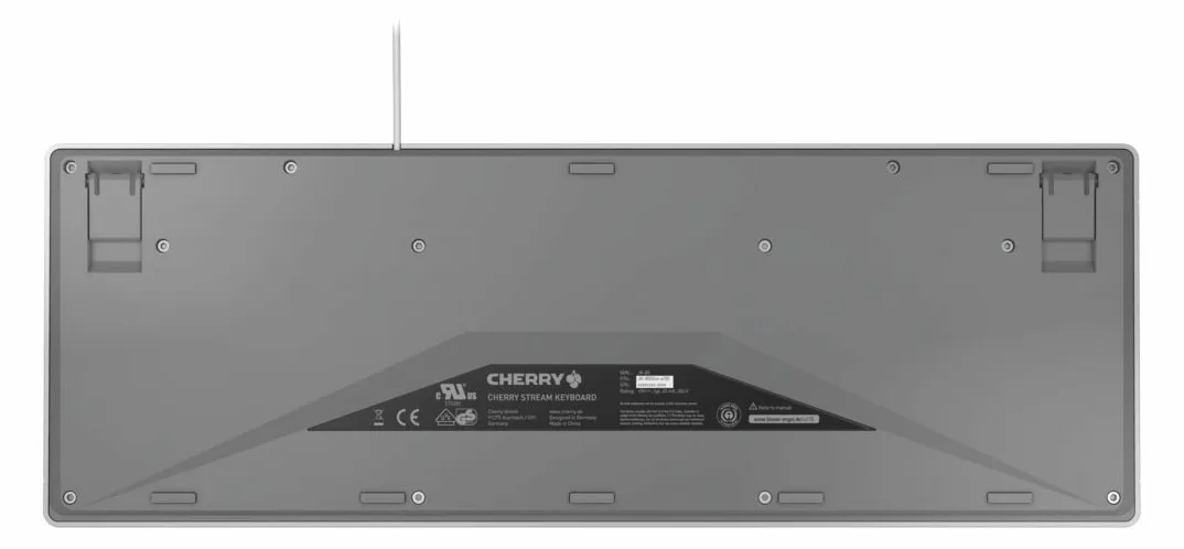 Cherry STREAM KEYBOARD - TL: Ungarisch, QWERTZ, Ansicht 2