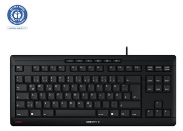 Cherry STREAM KEYBOARD TKL - Tastatur - USB - TL: Deutsch, QWERTZ von LumaTech