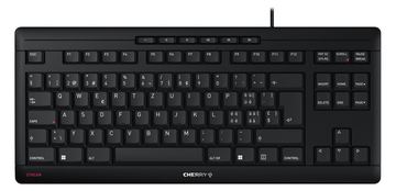 Cherry STREAM KEYBOARD TKL - Tastatur - USB - TL: Schweiz, QWERTZ - schwarz von LumaTech