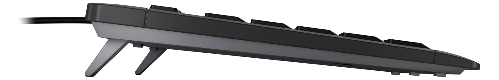 Cherry STREAM KEYBOARD TKL - Tastatur - USB - TL: Schweiz, QWERTZ - schwarz, Ansicht 3