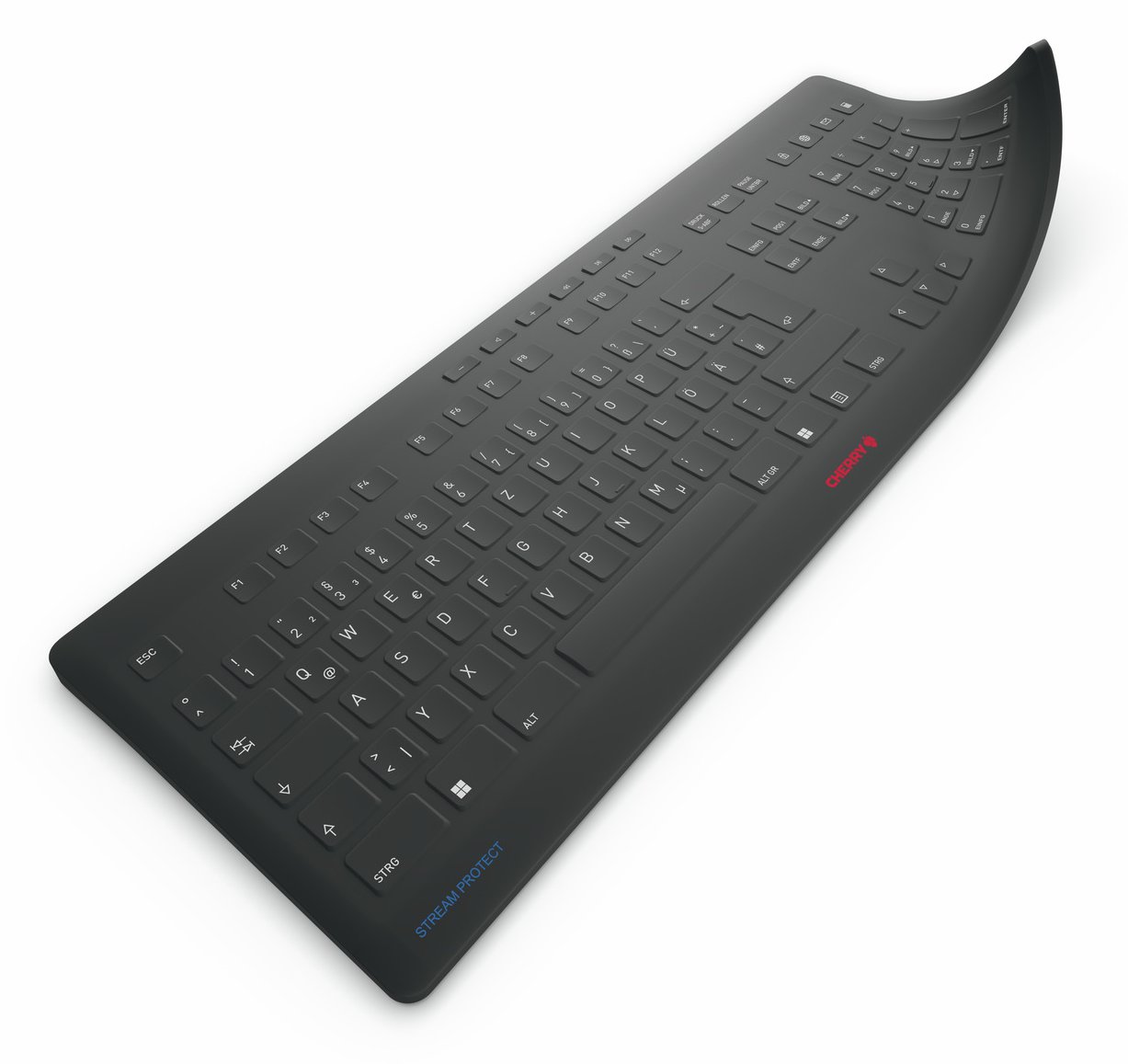 Cherry STREAM PROTECT MEMBRANE - Tastatur-Abdeckung - TL: Deutsch, QWERTZ