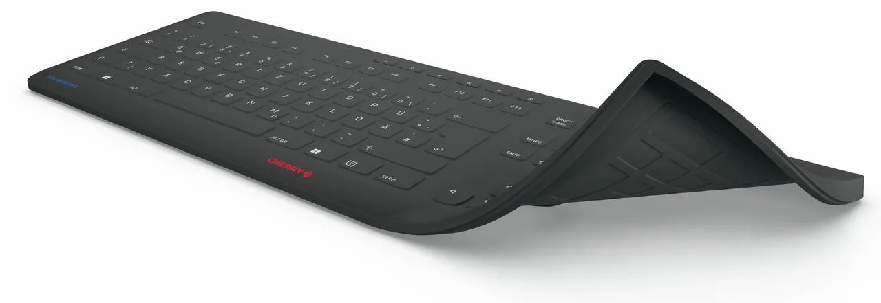 Cherry STREAM PROTECT MEMBRANE - Tastatur-Abdeckung - TL: Deutsch, QWERTZ, Ansicht 2