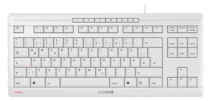 Cherry STREAM TKL - Tastatur - USB - TL: Deutsch, QWERTZ, Ansicht 2