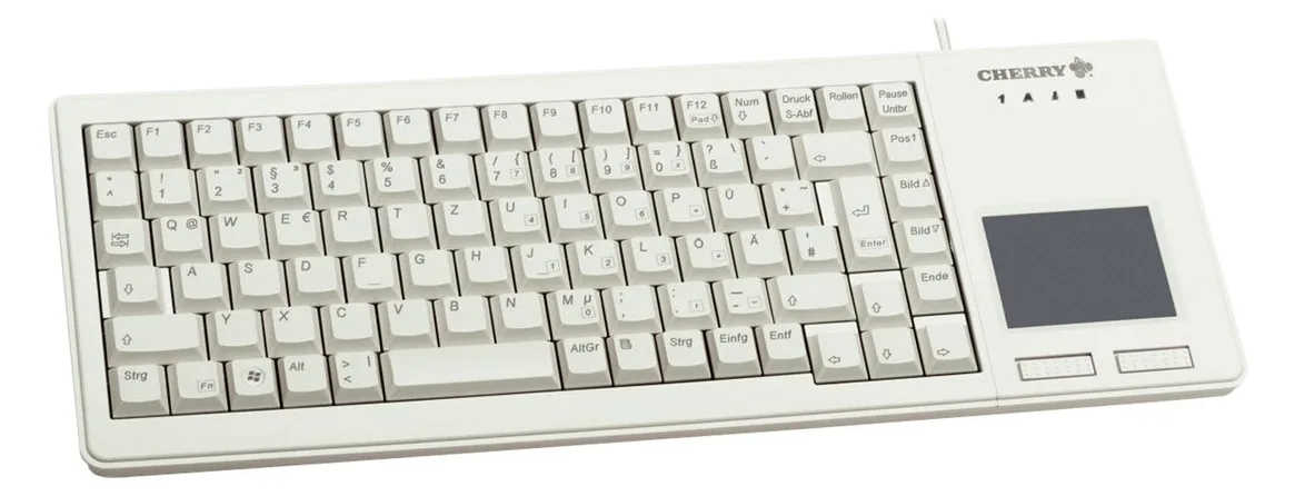 Cherry XS G84-5500 - Tastatur - USB - TL: Deutsch, QWERTZ - Grau, Ansicht 3