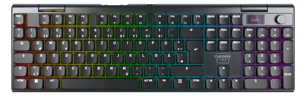 Cherry XTRFY MX 10.1 Wireless, Schwarz - Mechanisches Low-Profile Gaming-Keyboard - TL: Deutsch, QWERTZ