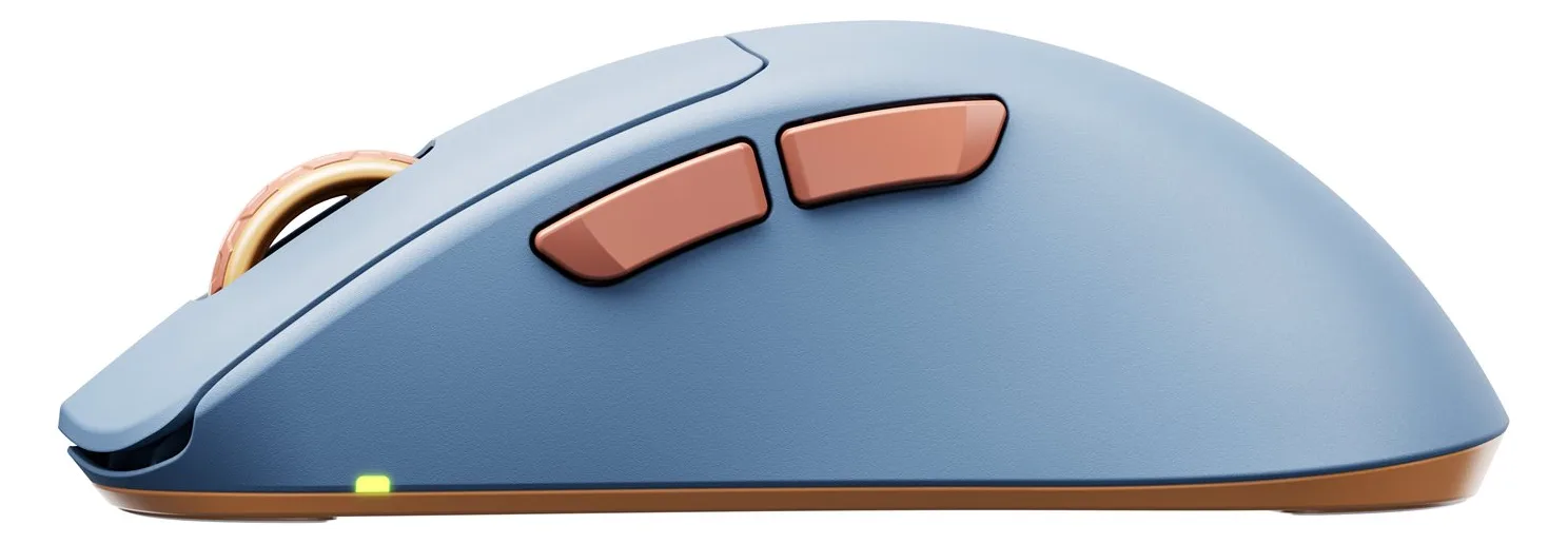 Cherry Xtrfy M64 - Maus - ergonomisch - optisch - 5 Tasten - kabellos - blau, Ansicht 2