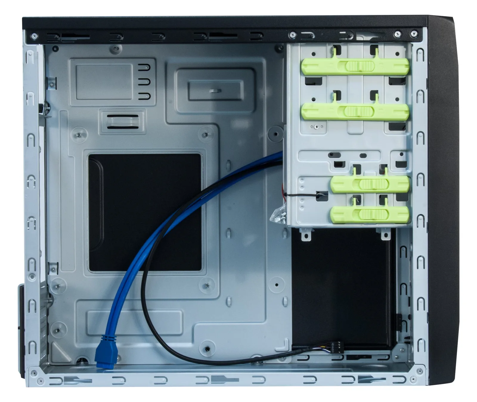 Chieftec CT-04B-350GPB - Tower - micro ATX 350 Watt, Ansicht 4
