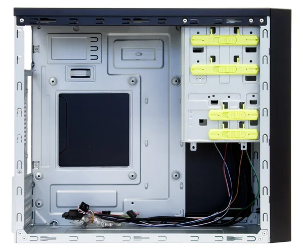 Chieftec Elox Series HT-01B - Tower - micro ATX 350 Watt (ATX12V 2.3/ PS/2), Ansicht 3