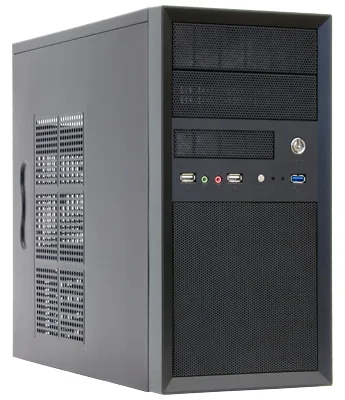 Chieftec Mesh Series CT-01B - Tower - micro ATX - keine Spannungsversorgung (ATX12V 2.3/ PS/2), Ansicht 2