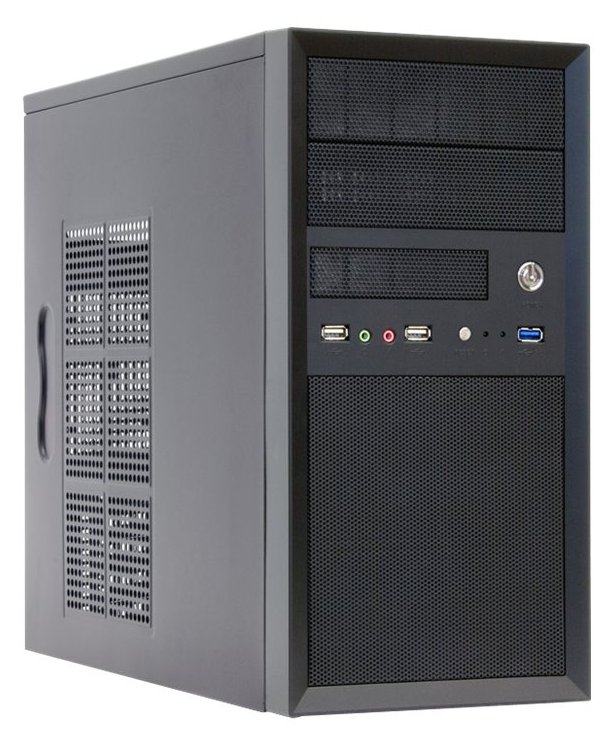 Chieftec Mesh Series CT-01B - Tower - micro ATX 350 Watt (ATX12V 2.3/ PS/2) von LumaTech
