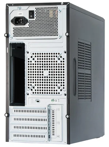 Chieftec Mesh Series CT-01B - Tower - micro ATX 350 Watt (ATX12V 2.3/ PS/2), Ansicht 4