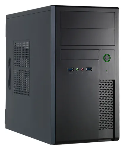 Chieftec Mesh Series XT-01B - Tower - micro ATX 350 Watt (ATX12V 2.3/ PS/2), Ansicht 3