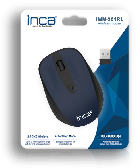 Cian Technology GmbH Inca IWM-200R - Beidhändig - Optisch - RF Wireless - 1600 DPI, Ansicht 4