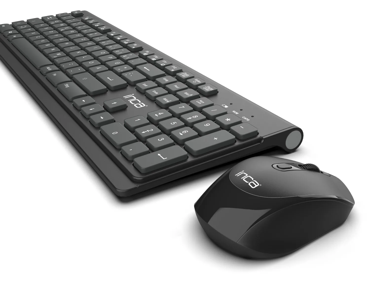 Cian Technology GmbH Inca IWS-519 - Volle Größe (100%) - Kabellos - RF Wireless - Schwarz - Maus enthalten, Ansicht 2