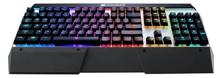 Compucase Cougar Attack X3 RGB - Tastatur - hintergrundbeleuchtet - TL: Deutsch, QWERTZ, Ansicht 4