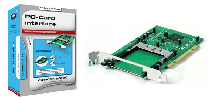 Conceptronic Adapter PCMCIA - PCI, Ansicht 2