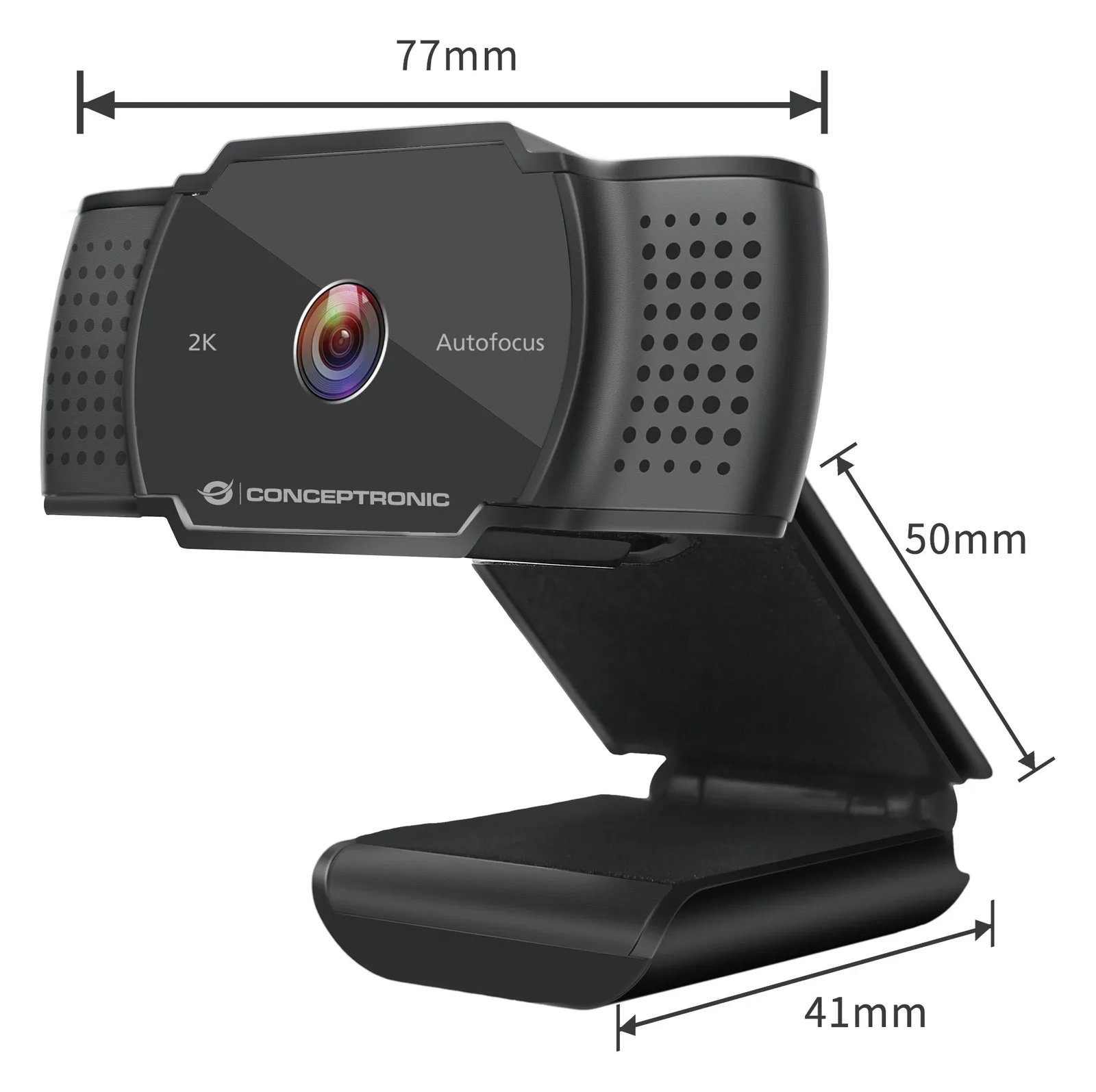 Conceptronic AMDIS02B - Webcam - Farbe - 5 MP, Ansicht 4