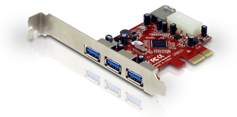 Conceptronic C4USB3EXI - USB-Adapter - PCIe von LumaTech