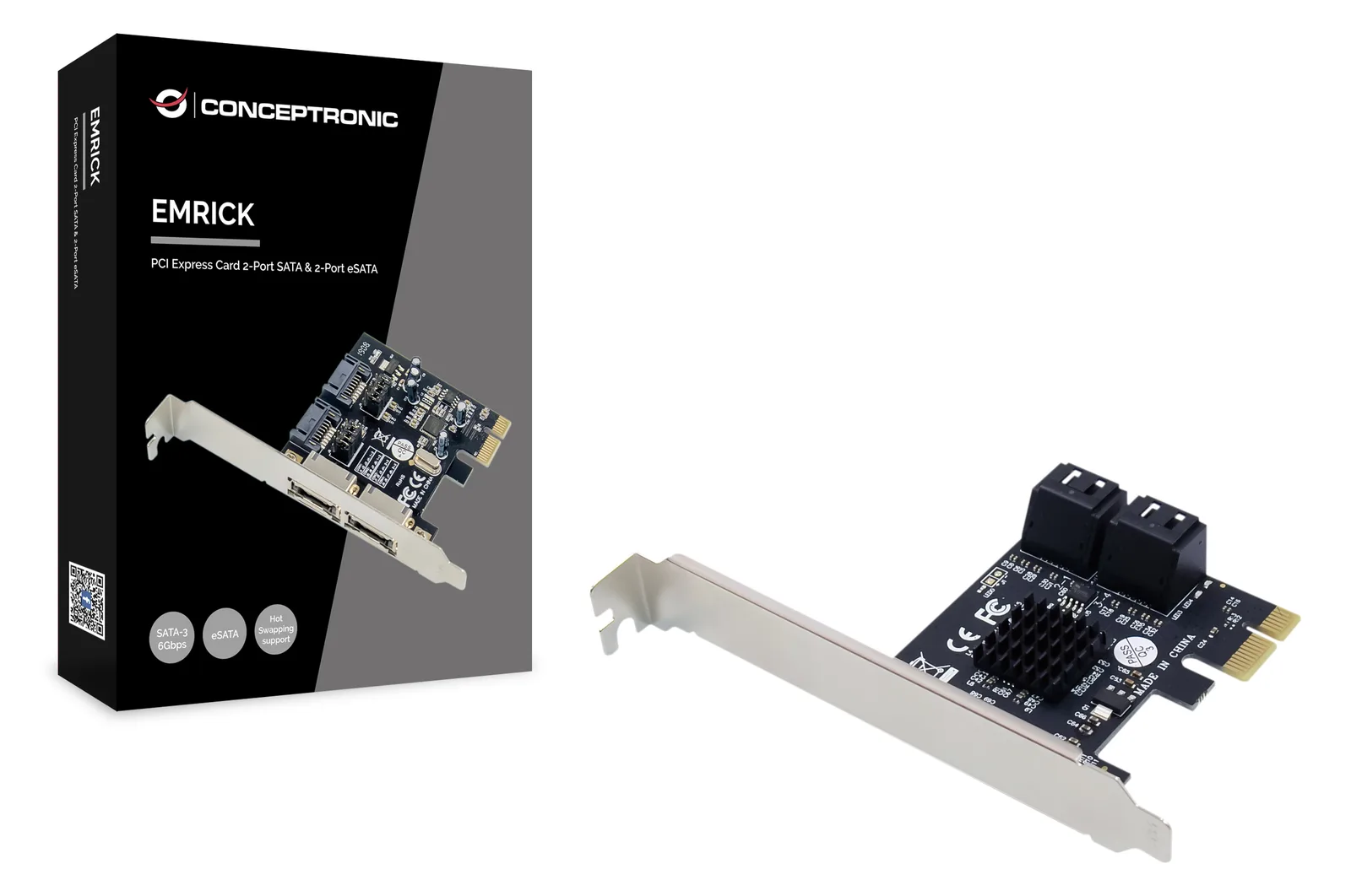 Conceptronic CSATA600EXI - Speicher-Controller, Ansicht 2