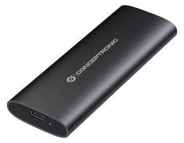 Conceptronic DANTE04B - Speichergehäuse - Dual-Protokoll - M.2 Card (PCIe NVMe & SATA) von LumaTech