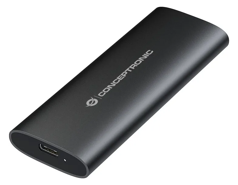 Conceptronic DANTE04B - Speichergehäuse - Dual-Protokoll - M.2 Card (PCIe NVMe & SATA), Ansicht 2