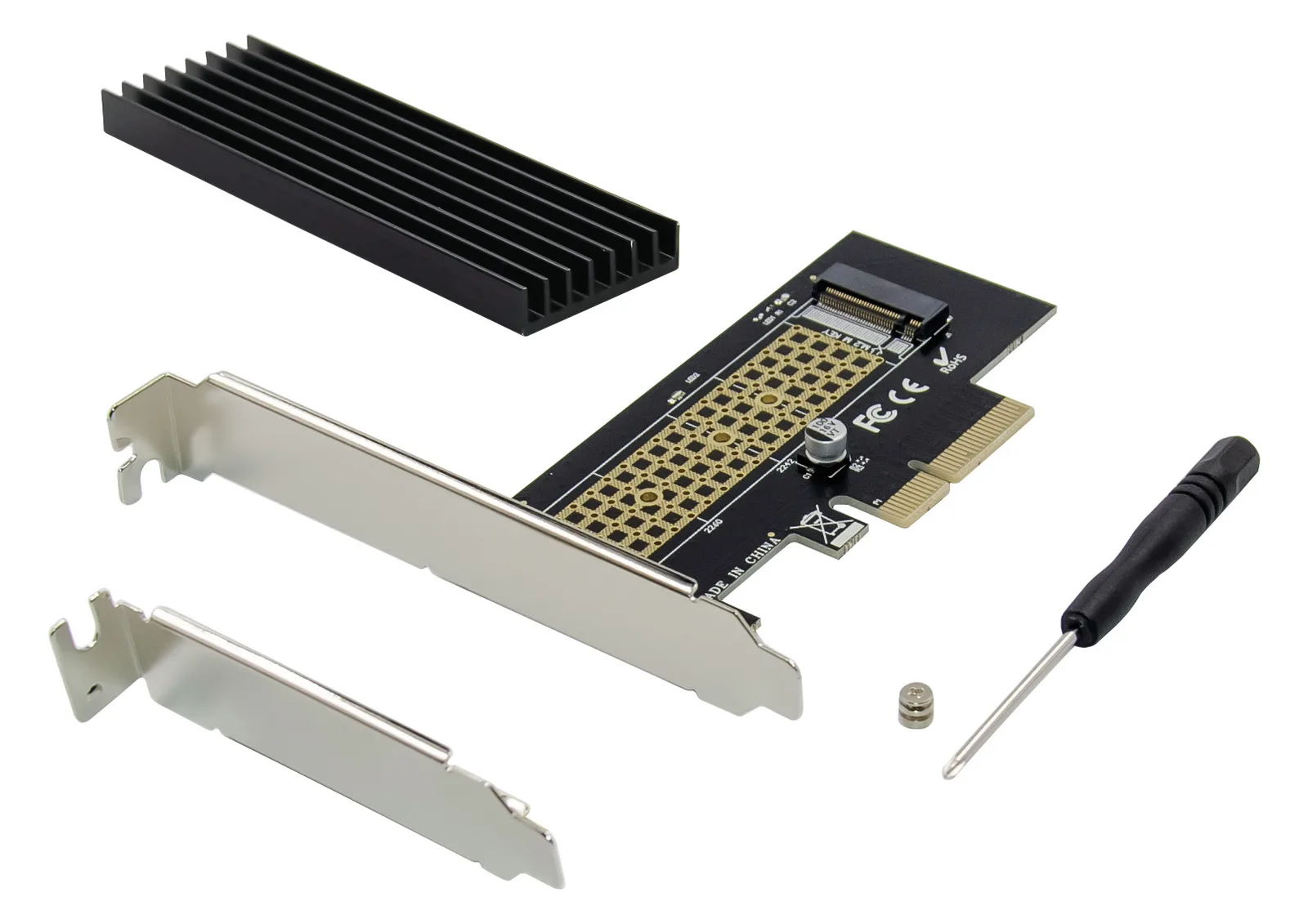 Conceptronic EMRICK M.2-NVMe-SSD-PCIe-Adapter - PCIe - M.2 - PCIe 3.0 - China - Windows 10 - Windows 10 Education, Ansicht 4