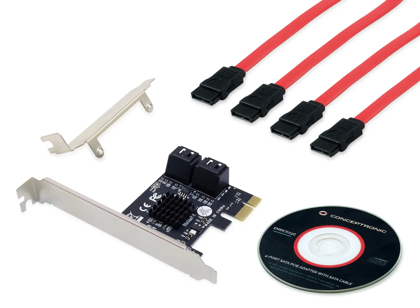 Conceptronic EMRICK03G - Speicher-Controller, Ansicht 3