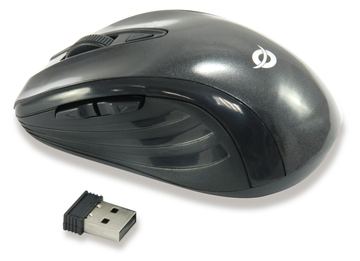 Conceptronic Lounge Collection C08-269 - Maus - optisch - 5 Tasten - kabellos - 2.4 GHz - kabelloser Empfänger (USB) von LumaTech