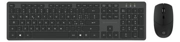 Conceptronic ORAZIO - Tastatur-und-Maus-Set - kabellos - 2.4 GHz - Schwarz - TL: Italienisch, QWERTY von LumaTech