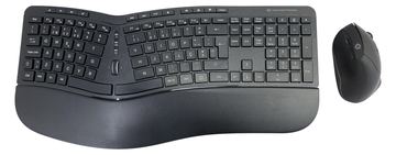 Conceptronic ORAZIO02PT - Volle Größe (100%) - RF Wireless - Schwarz - Maus enthalten - TL: Portugiesisch, QWERTY von LumaTech