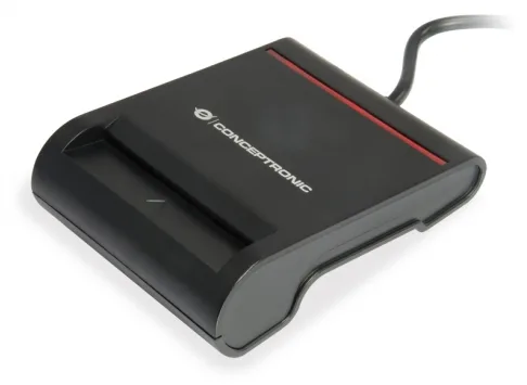 Conceptronic SCR01B - SmartCard-Leser - USB 2.0, Ansicht 2