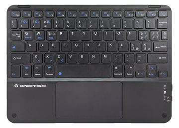 Conceptronic Wireless Tastatur 10 schwarz - Tastatur - TL: Italienisch, QWERTY von LumaTech