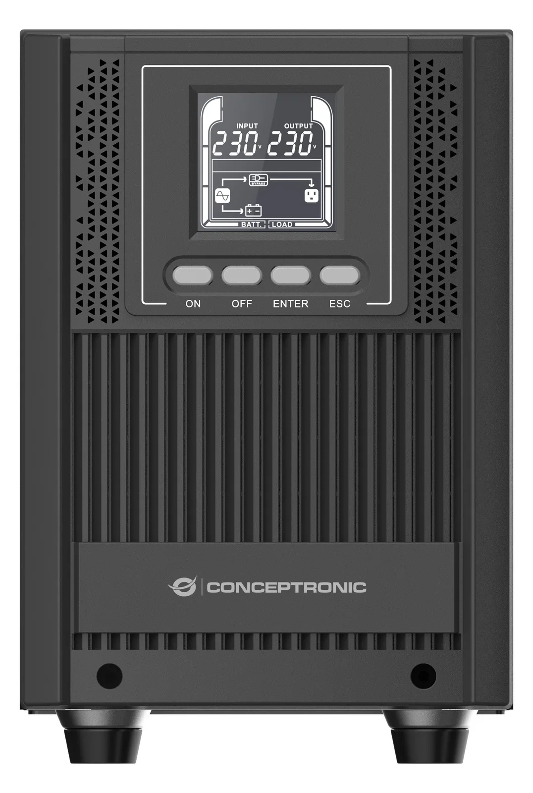 Conceptronic ZEUS UPS Online UPS IEC EPO Port ZEUS52ES2K - (Offline-) USV - Energiespar-Modus, Ansicht 3