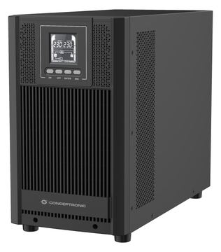 Conceptronic ZEUS52ES3K 3000VA 2700W Online Tower USV - Schuko - Doppelwandler (Online) - 3 kVA - 2700 W - (Offline-)USV von LumaTech