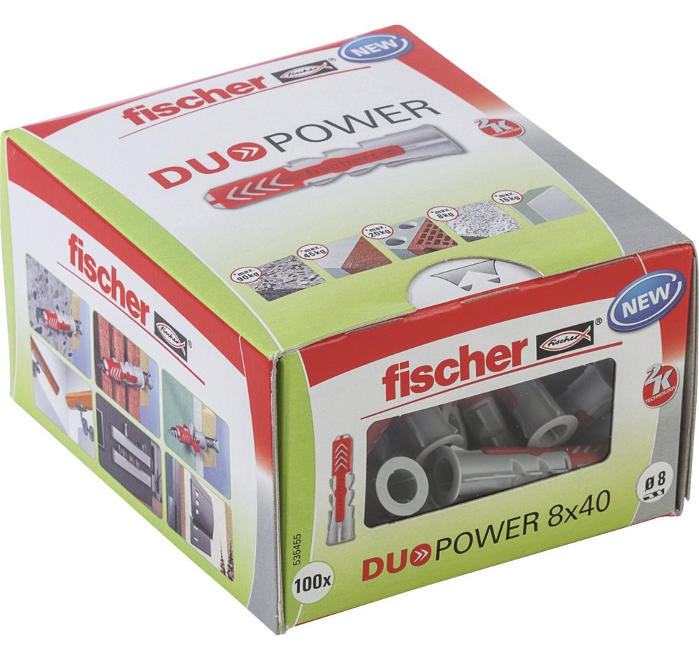 fischer 535455 DuoPower LD 2-Komponenten-Dübel