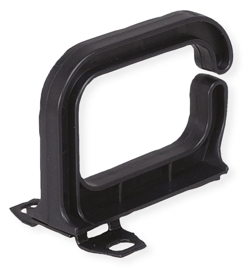 Conteg Rack-Kabelführungsring - Schwarz, RAL 9005 - 48.3 cm (19), Ansicht 2