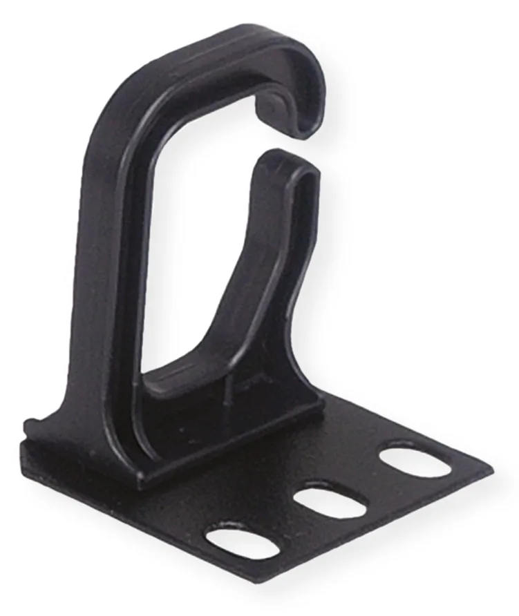 Conteg Rack-Kabelführungsring - Schwarz, RAL 9005 - 48.3 cm (19), Ansicht 2