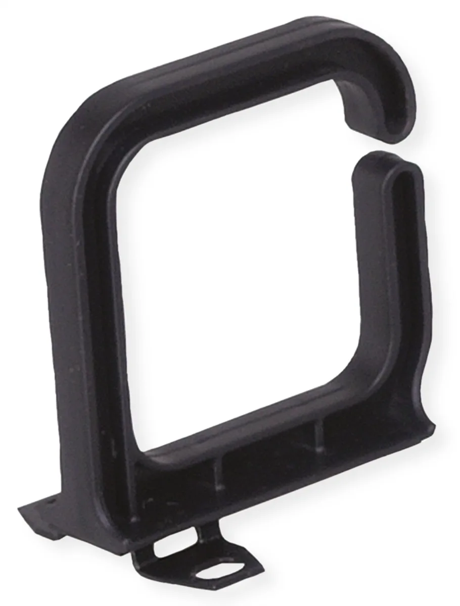 Conteg Rack-Kabelführungsring - Schwarz, RAL 9005 - 48.3 cm (19), Ansicht 2