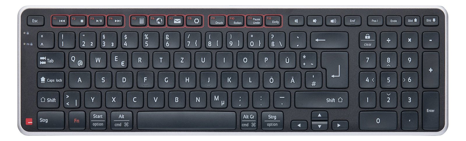 Contour Balance - Tastatur - Bluetooth, 2.4 GHz - TL: Deutsch, QWERTZ