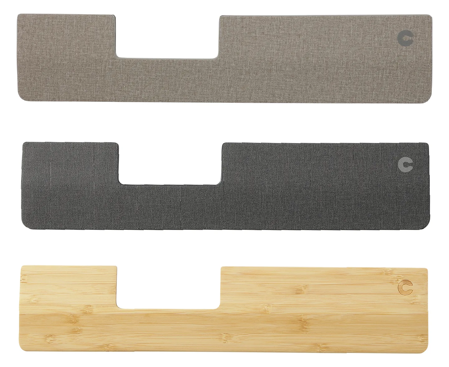 Contour Design - Tastatur-/Maus-Handgelenkauflage - Regulär - Bamboo Natural - für RollerMouse Pro; SliderMouse Pro, Ansicht 2