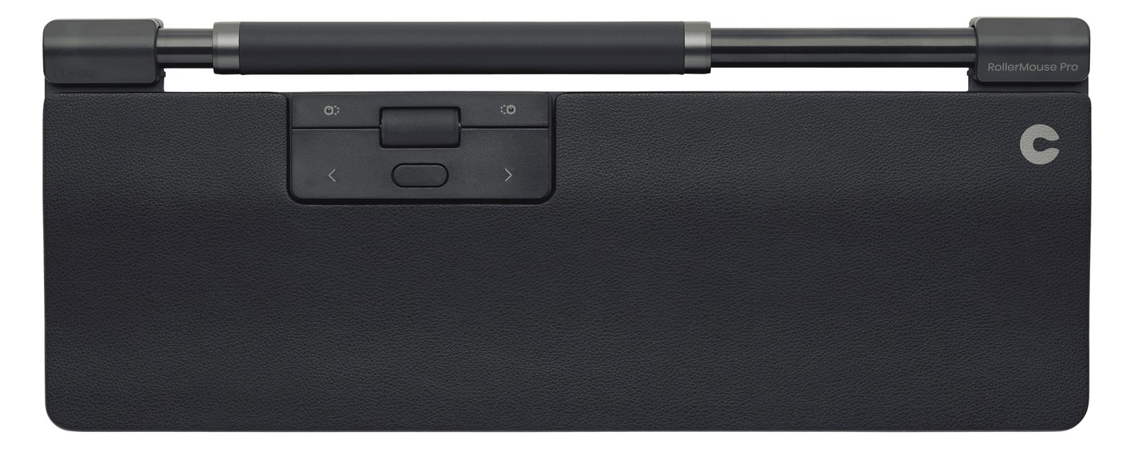 Contour RollerMouse Pro - Zentrales Zeigegerät - mit normaler Armauflage und veganem Leder - ergonomisch - 6 Tasten