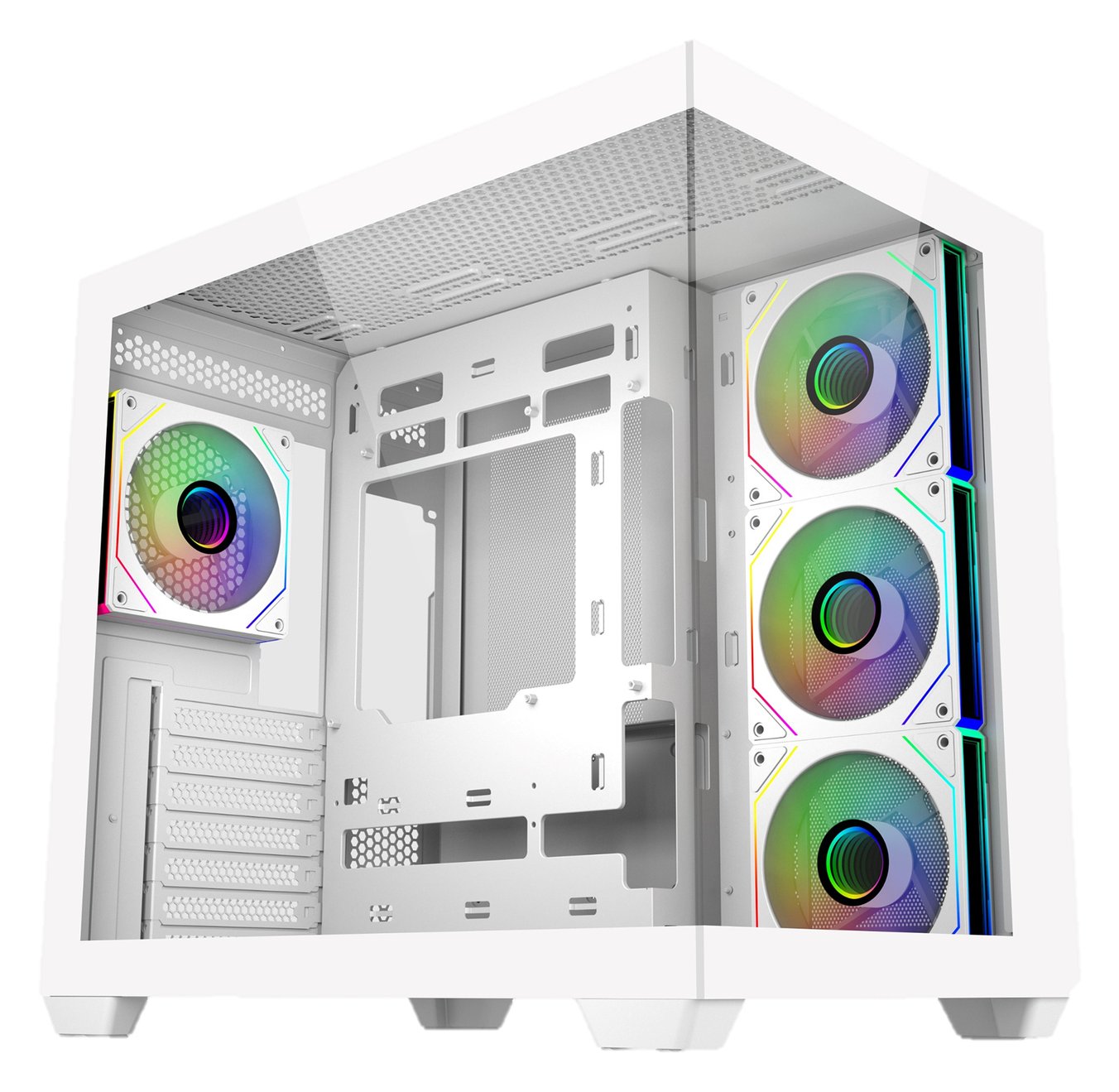 Cooler Master Elite 681 - Mid tower - ATX - Seitenteil mit Fenster (gehärtetes Glas) von LumaTech