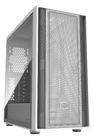 Cooler Master MasterBox 600 Lite - Mid tower - E-ATX - Seitenteil mit Fenster (gehärtetes Glas) von LumaTech