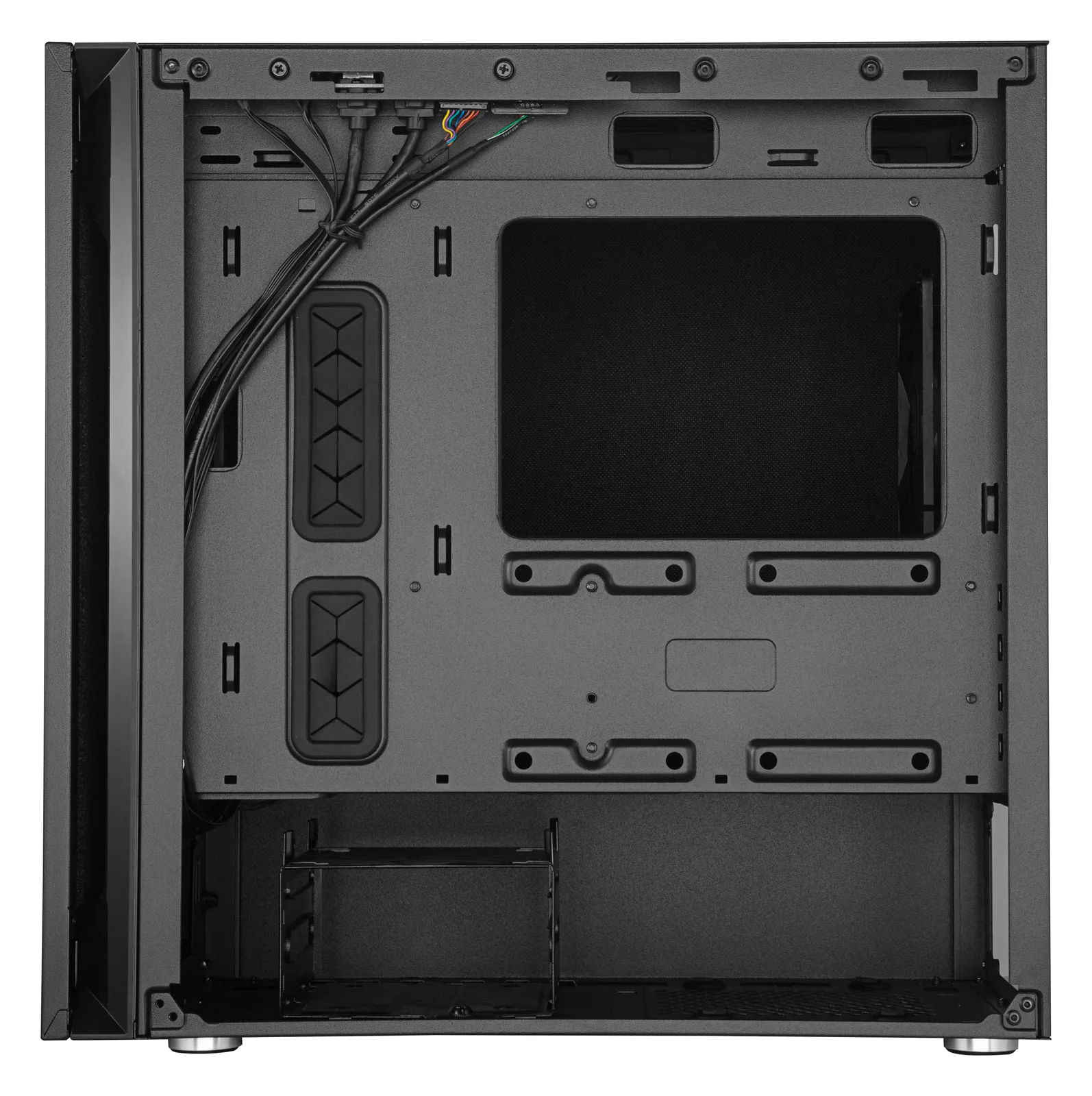 Cooler Master Silencio S400 - Tower - micro ATX - keine Spannungsversorgung (ATX / PS/2), Ansicht 4