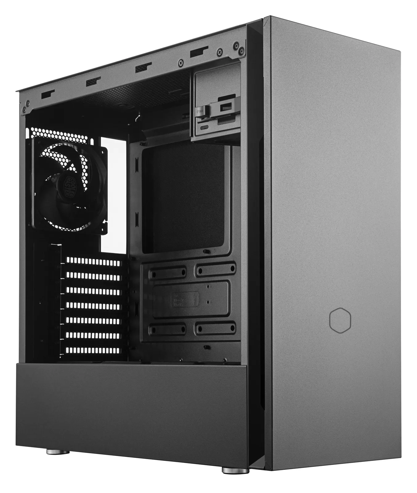 Cooler Master Silencio S600 - Schallgedämmter Stahl - Tower - ATX - keine Spannungsversorgung (ATX / PS/2), Ansicht 3