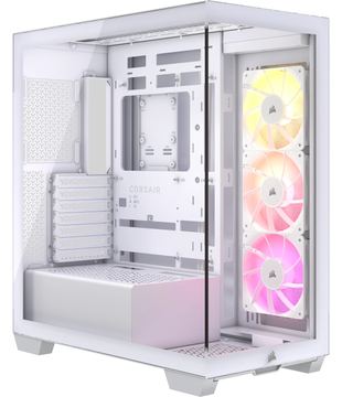 Corsair 3500X ARGB - Mid tower - E-ATX - Seitenteil mit Fenster (gehärtetes Glas) - Weiß von LumaTech