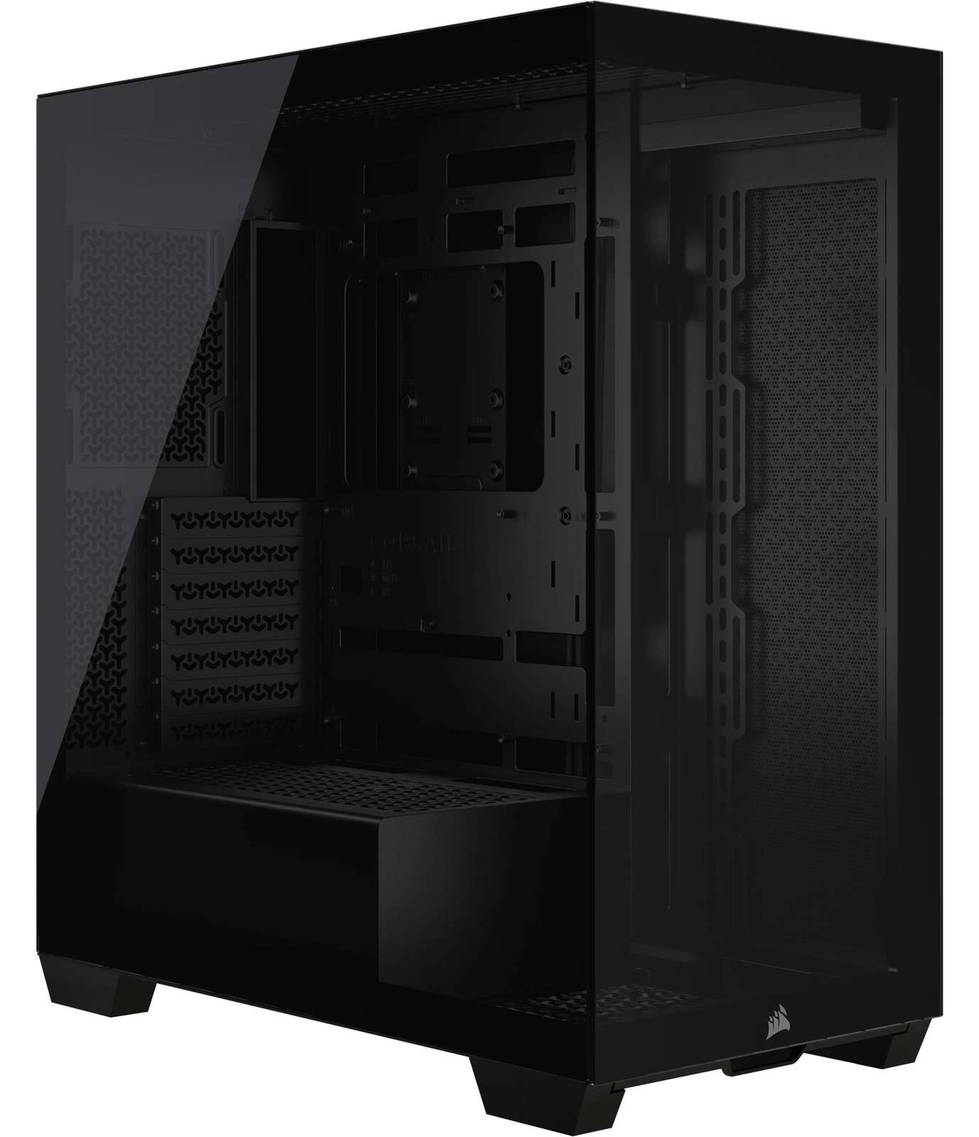Corsair 480T RGB - Mid tower - ATX - Seitenteil mit Fenster (gehärtetes Glas) von LumaTech