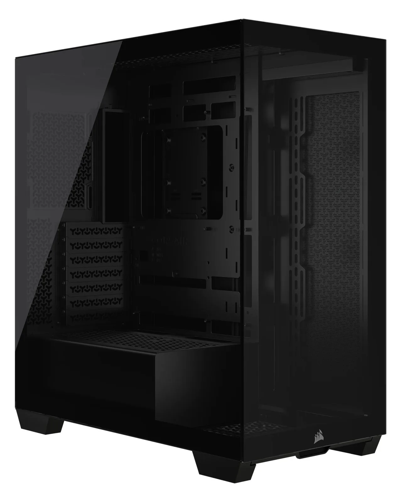 Corsair 480T RGB - Mid tower - ATX - Seitenteil mit Fenster (gehärtetes Glas), Ansicht 4